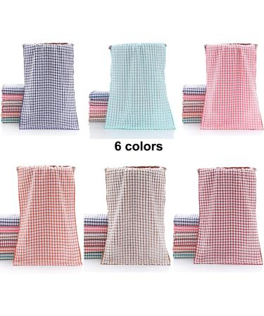 AIYIN Aiyingmei Kitchen rag 6pcs Cotton Dish Towel Dry and Wet Dish Towel Scrub scouring pad Set (64cm*42cm) - Buy Online on GoSupps.com