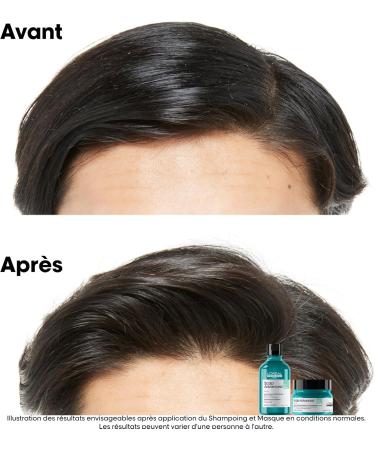 L'OREAL PROFESSIONNEL - Shampoing Dermo-Purifiant Scalp Advanced - Homme & Femme - -78% de S bum Sur le Cuir Chevelu - Pour Cheveux Gras - Sans Silicone 300 ml - Buy Online on GoSupps.com