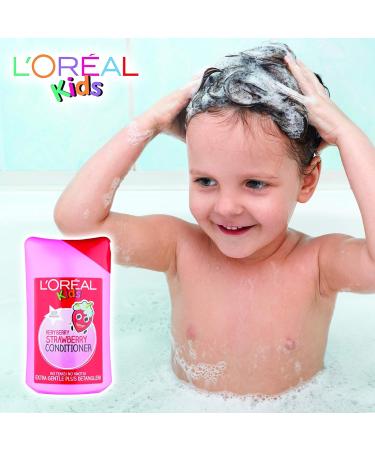 L'Oreal Kids Conditioner So Strawberry Fresh - Nourishing Hair Care for Kids | 1 Pack - Buy Online on GoSupps.com