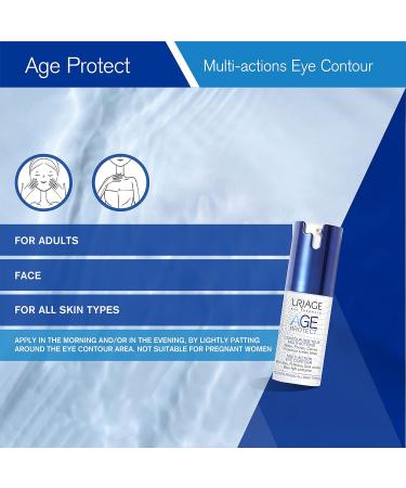 URIAGE AGE Protect Eye Contour 15 ml - Anti-Aging Eye Cream for Youthful Skin | International Shipping Available - Buy Online on GoSupps.com