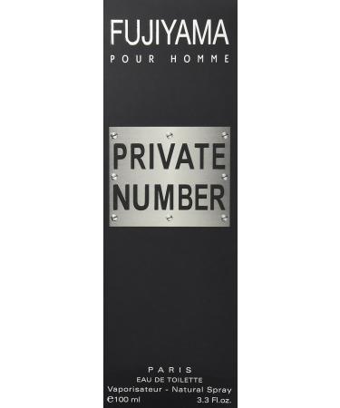 Succes De Paris Fujiyama Private Number for Men 3.3 oz Eau de Toilette Spray - Buy Online on GoSupps.com