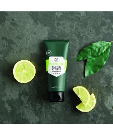 The Body Shop Green Tea and Lemon Mattifying Moisturiser For Men 100ml - Buy Online on GoSupps.com