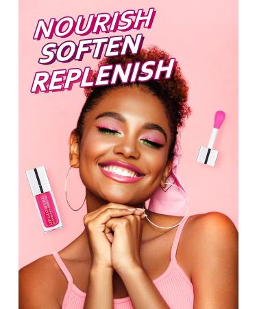 FEIMINI Hydrating Lip Glow Oil - Moisturizing & Plumping Gloss for Lip Care - Cherry - Buy Online on GoSupps.com