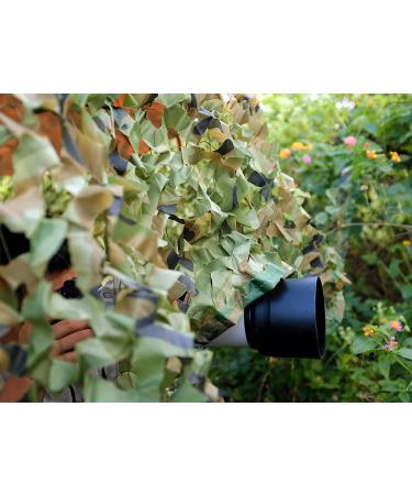 Ginsco Woodland Camouflage Netting 6.5x10ft - Ideal for Hunting, Camping & Outdoor Activities - Buy Online on GoSupps.com