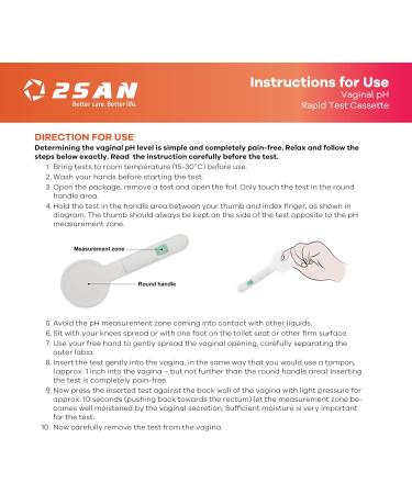 Vaginal pH Test Kit (2 Pack) - Easy-to-Use Discreet Design for Accurate Bacterial Vaginosis Testing | International Shipping - Buy Online on GoSupps.com