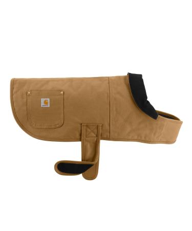 Carhartt Herren Firm Duck Insulated Dog Chore Coat Medium Carhartt Braun