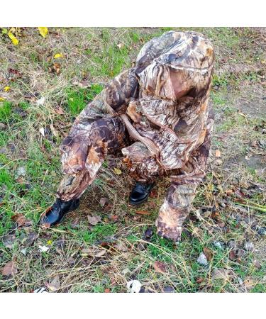 Waxaya Camouflage Mosquito Netting Suit Bug Net Mesh Clothing with Hood for Outdoor Hunting Fishing Gardening Medium/Large - Buy Online on GoSupps.com