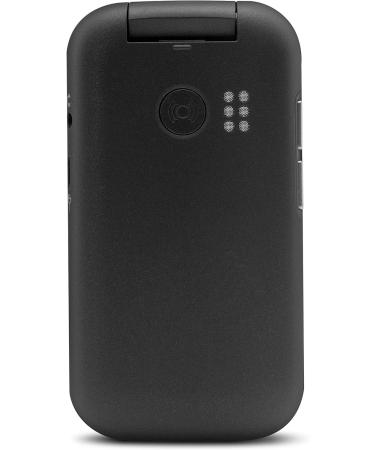 Doro 6040 Unlocked Dual SIM Clamshell Big Button Phone for Seniors | 2.8 Screen, GPS, Cradle Included (Black) UK & Irish Version - Buy Online on GoSupps.com