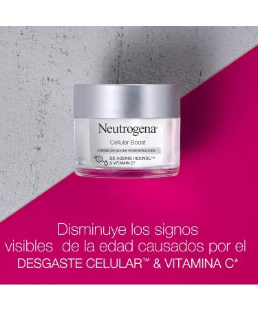 Neutrogena Cellular Boost Anti-aging Nighttime with Nighttime Cream Regenerating and Contorting Eyes - Buy Online on GoSupps.com