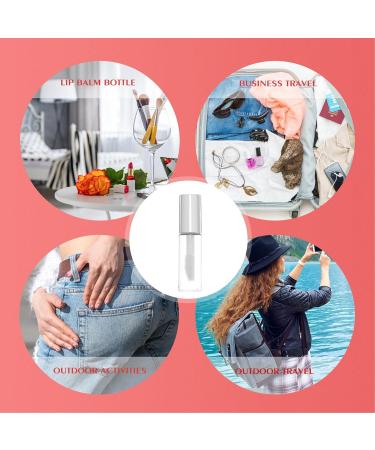 Ipetboom Lot de 30 tubes de gloss vides de 1 2 ml rechargeables pour rouge l vres et l vres DIY. Petites bouteilles en plastique pour voyage et f te. - Buy Online on GoSupps.com