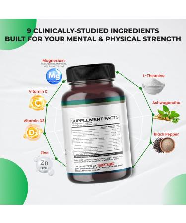 Tripple Magnesium Complex, with Magnesium Malate, Glycinate, Citrate - High Absorption Magnesium Supplement for Sleep Quality, Nerve & Muscle Relaxation | 150 Capsules - Buy Online on GoSupps.com