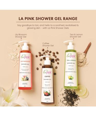 Buy Tea & Lemon Shower Gel with White Haldi - 100% Microplastic Free Glowing Skin 250 ML | International Shipping Available - Buy Online on GoSupps.com