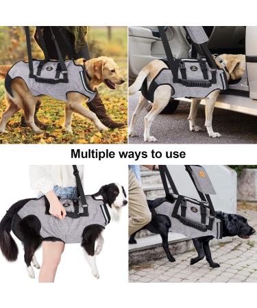 Ownpets Adjustable Lifting Dishes for Large Dogs | Waterproof Dog Carrier Bag with Shoulder Strap - XXXL - Buy Online on GoSupps.com