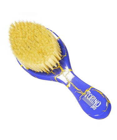 Torino Pro 131 Soft Boar Bristle Curved Wave Brush | Ideal for 360 Waves, Wave Cap, Durag | Men's Luxury Waves Brush - Buy Online on GoSupps.com