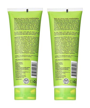 Alba Botanica Very Emollient Shave Cream Coconut Lime 8 oz (2-pack) - Smooth Shaving Experience - Buy Online on GoSupps.com