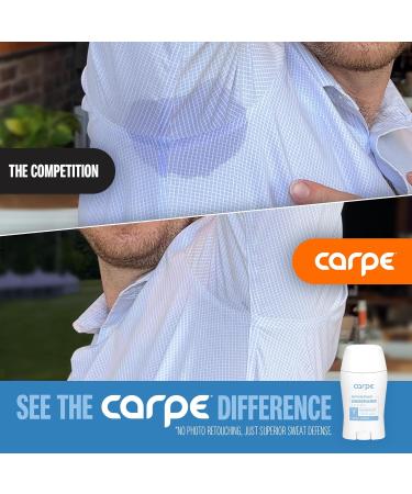 Carpe Underarm Antiperspirant and Deodorant Fresh Powder Scent Fresh Powder 1.69 Fl Oz (Pack of 1) - Buy Online on GoSupps.com