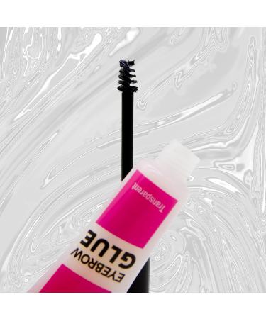  Glam Up Glam Up Paris - Eyebrow Fixing Gel - Brow Glue - Eyebrow Fixing Adhesive - Natural Finish - Spoolie Applicator - Long-Lasting - Transparent - Buy Online on GoSupps.com