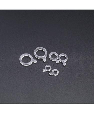 Yinetteech 300 pcs Pellet Bait Bands - Elastic Ligaments for Carp Fishing Hair Rigs | Transparent 5mm 7mm 10mm | Premium Hook Terminal Tackle Accessories - Buy Online on GoSupps.com