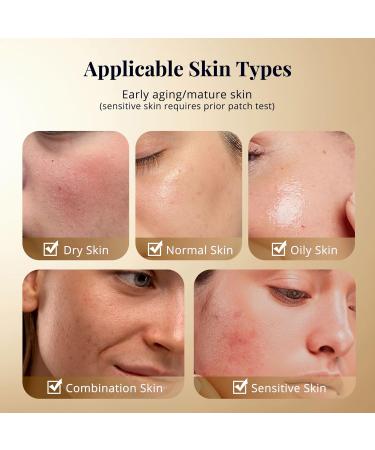 Anti Aging Serum Fragrance Free Anti-Aging Formula with Squalane and Hydrolyzed Collagen Improve Fine Lines and Hydrate Skin Retinol Serum for Various types of skin - Buy Online on GoSupps.com