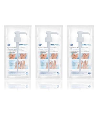 Set of 3 Horn Medical dosing pumps for 500 ml bottles Bode & Sch lke 3-pack