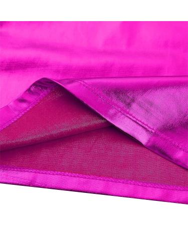 VernLan Shiny Metallic Camisole Tank Top - Hot Pink - Size 8 | Girls Dancewear for Party Jazz Modern Dance Performances - Buy Online on GoSupps.com
