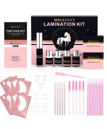 4in1 Lash Lift and Color Kit Eyelash Perming and Coloring Brow Color Kit Lasting 6-8 Weeks Black Color lash lift and tint kit
