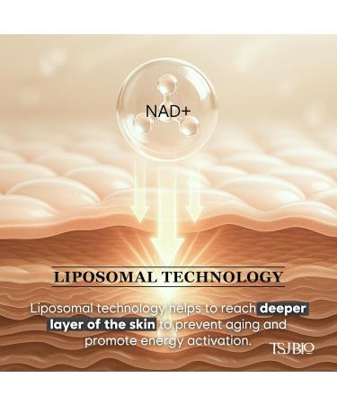 TSJ Bio NAD+ Brilliant Brightening Serum - Advanced Formula with NAD+ 50 000PPM Resveratrol Exosomes Glutathione & Tranexamic Acid - Buy Online on GoSupps.com