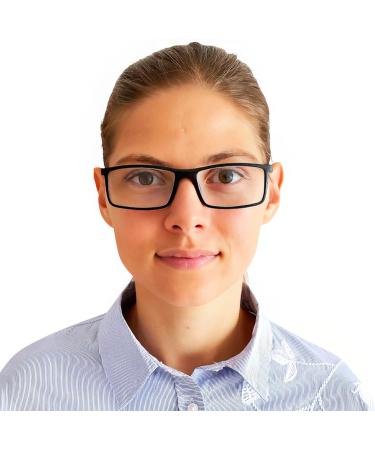 Buy Mini Anti-Blue Light Glasses Set | Stylish Rectangular Frames for Men & Women | Light & Protective 2.0 Diopters - Buy Online on GoSupps.com