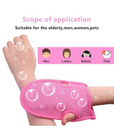 Prosxinty 2-Piece Bad Peeling Glove Set | Deep Cleaning Peeling Gloves for Body & Facial Pores - Buy Online on GoSupps.com