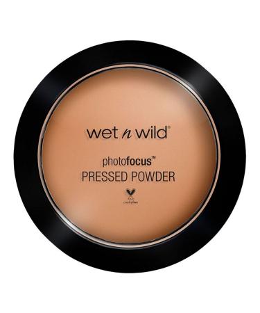 Wet n Wild Photo Focus Pressed Powder Tan Beige 7.5g