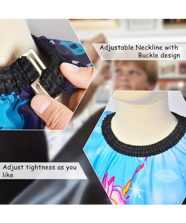 Kids Pink Unicorn Haircut Cape | Adjustable Neckline Barber Cape for Girls and Boys | Hair Cutting Cover Apron Gown - Buy Now! - Buy Online on GoSupps.com