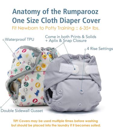 Kanga Care Rumparooz Snap Cover One Size Dragon Fly/Poppy - Buy Online on GoSupps.com