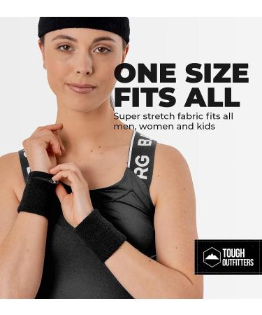 Wrist Wallet with Zipper - Sweat Wristband for Men & Women - Running Wrist Pouch - Buy Online on GoSupps.com