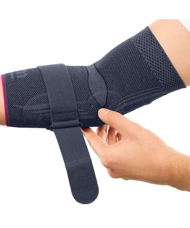 Medi Epicomed Elbow Bandage | Unisex Silver Size III | Compression Stabilizer for Tennis & Golfer's Arm | Breathable & Reversible Support - Buy Online on GoSupps.com
