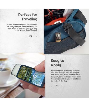 Solid Cologne Sample Set of 3 with Woodsman Lumberjack and Aspen Solid Cologne - Mens fragrance Sampler Set - (The Forest - 3 Pack - 0.75 oz each) - Buy Online on GoSupps.com
