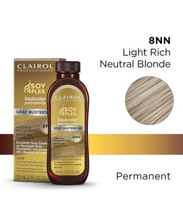 Clairol Professional 8NN Light Neutral Blonde Permanent Hair Color - Shop Now - Buy Online on GoSupps.com