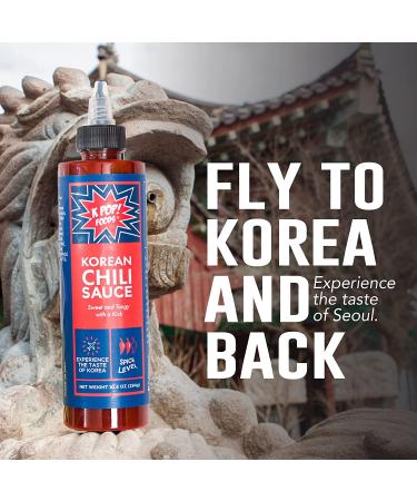 KPOP Foods Korean Chili Sauce - Gochujang Sauce 10.4 oz Squeeze Bottle - Buy Online on GoSupps.com
