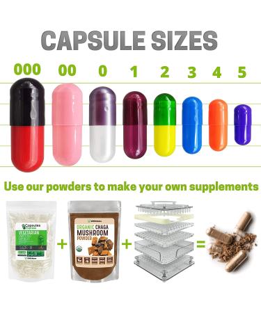 XPRS Nutra Size 3 Empty Capsules - 100 Count | Clear Vegan Capsules for DIY Vegetable Filling | Vegetarian Empty Pill Capsules - Capsules Express - Buy Online on GoSupps.com