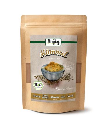 Biojoy ORGANIC caraway ground (250 g) caraway powder without additives (Carum carvi) 250 gr