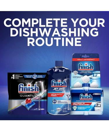 Finish Quantum 64ct Dishwasher Detergent Tablets - Powerball Formula for Ultimate Clean & Shine - Buy Online on GoSupps.com