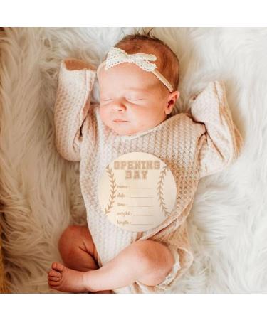 Baby Announcement Sign | Newborn Hospital Name Sign | Photo Prop for Baby Shower & Nursery Gift - Buy Online on GoSupps.com