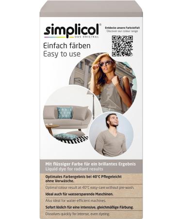 Simplicol Intensive Textile Dye Iced Coffee Brown Easy Washing Machine Dye All-in-1 Complete Pack 1 Pack - Buy Online on GoSupps.com