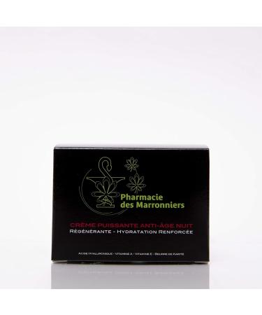 POWERFUL ANTI-AGING NIGHT CREAM - Pharmacie Marronniers - 50ml - Buy Online on GoSupps.com