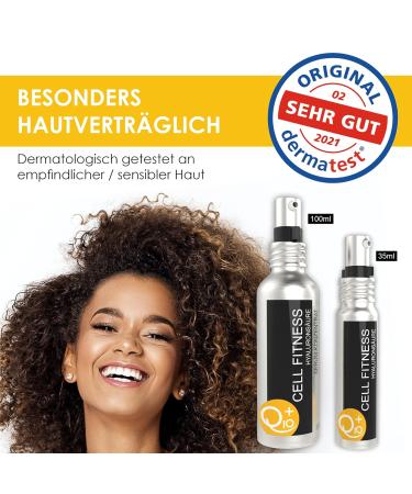 Q10 Hyaluron Serum 100ml - Vegan Anti-Aging Moisture & Tightening | High-Dose Hyaluronic Acid | Dermatologically Tested | Made in Germany - Buy Online on GoSupps.com