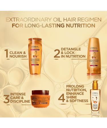 L'Or al Paris Hair Expertise Extraordinary Oil Sublime Perfector Leave-In Oil Treatment for all hair types 100mL New 100 ml (Pack of 1) - Buy Online on GoSupps.com