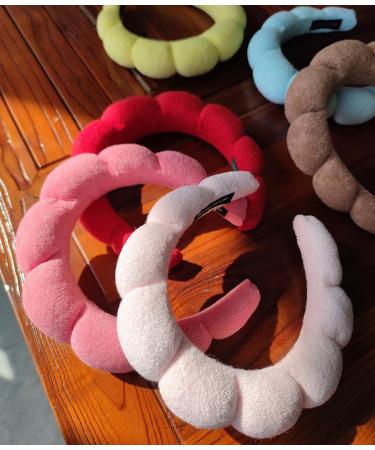 2023 Terry-Green Spa Headband for Women | Puffy Headband for Face Washing, Makeup, Skincare - Buy Online on GoSupps.com