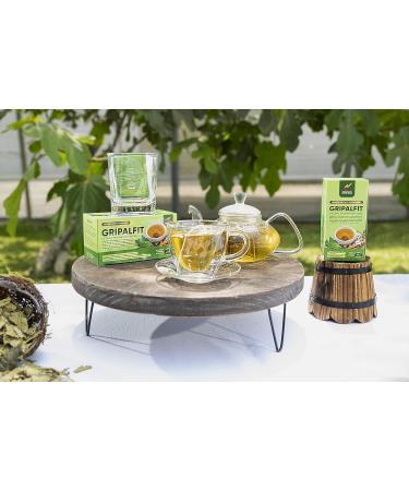 GRIPALFIT Natural Mix | 30 Tea Bags | Naturally Aids in Soothing the Throat and Seasonal Respiratory Discomfort - Single Pack 1 - Buy Online on GoSupps.com
