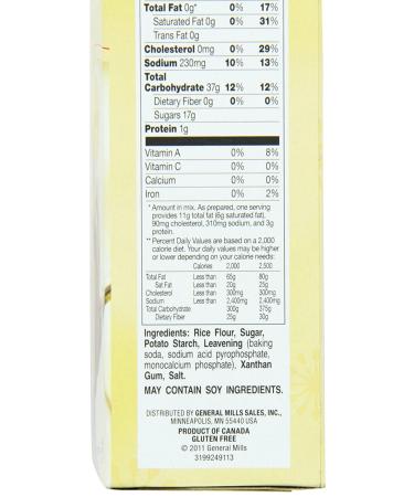 Betty Crocker Gluten Free Yellow Cake Mix - 15 oz (425 g) | Perfect for Delicious Cakes - Buy Online on GoSupps.com