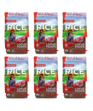 Lotus Foods Gourmet Organic Red Rice, 0.94 Pound (Pack of 6)