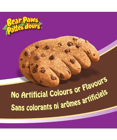 Bear Paws Chocolate Chip Cookies (Pack of 6) - Soft Cookie Snack Packs Family Size Peanut Free School Snacks 6x480g 72 pouches Chocolate Chip Pack of 6x480g (72 Pouches) - Buy Online on GoSupps.com